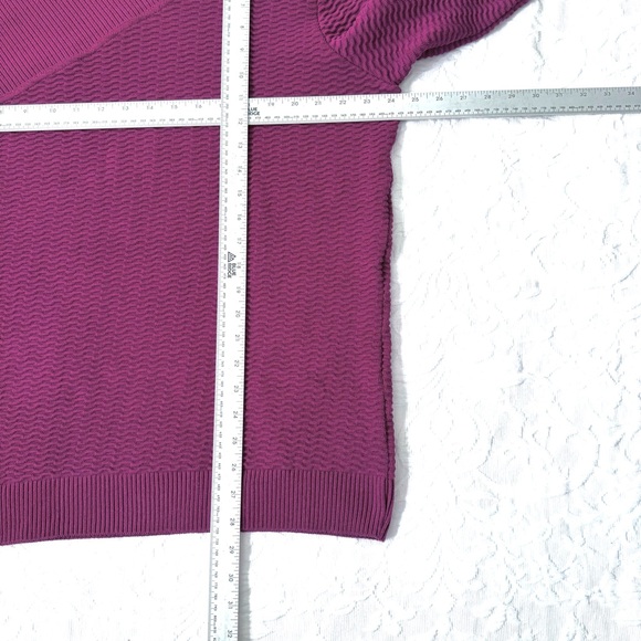 Star Trek Hand Made Knit Sweater XXL Maroon - Picture 6 of 6